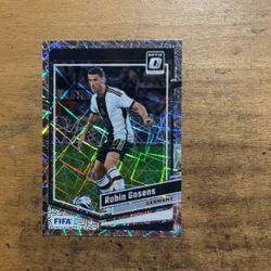 2024 DONRUSS FIFA ROBIN GOSENS SILVER PRIZM CARD