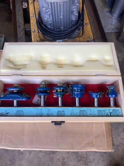 Pro Cabinet Maker 6pc Router Bit Set