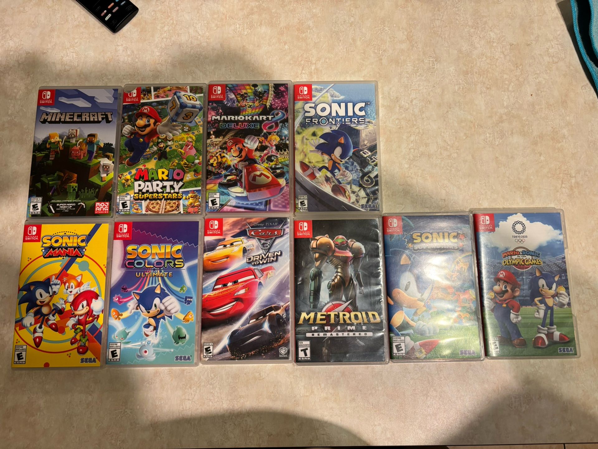 Nintendo Switch Games(10)