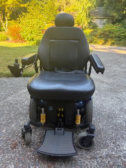 Power Wheelchair with Joystick Control