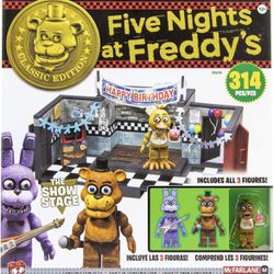 McFarlane Toys Five Nights at Freddy's The Toy Stage Large Set