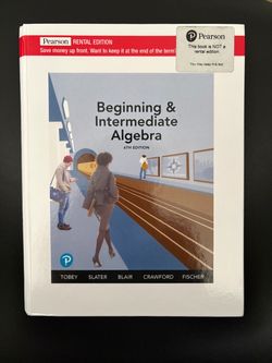 Beginning & Intermediate Algebra, 6th Edition- hardcover