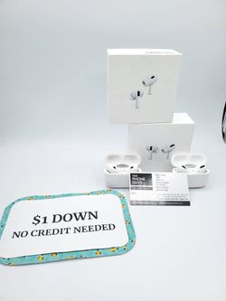 APPLE AIRPODS PRO 2ND GEN - PAY $1 DOWN AVAILABLE - NO CREDIT NEEDED