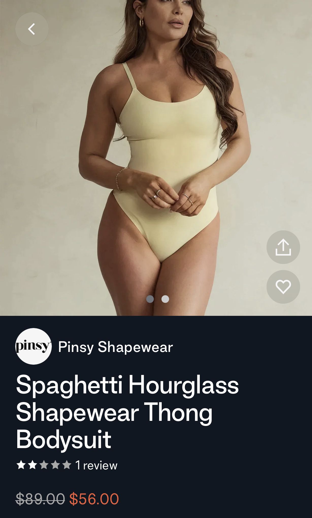 NWT* Pinsy Hourglass Shape wear Bodysuit for Sale in Katy, TX - OfferUp