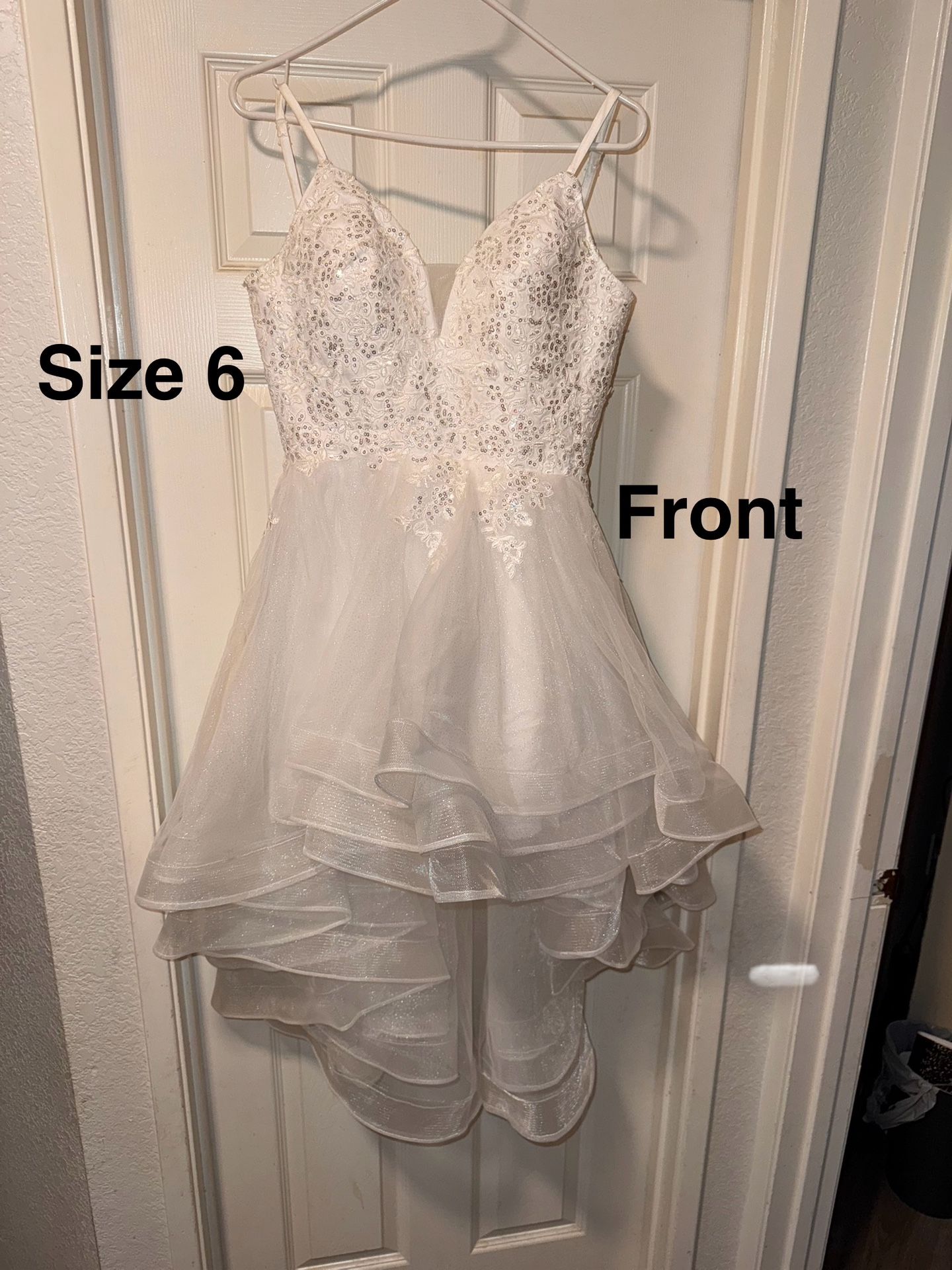 White Tule Corset Top Style Dress