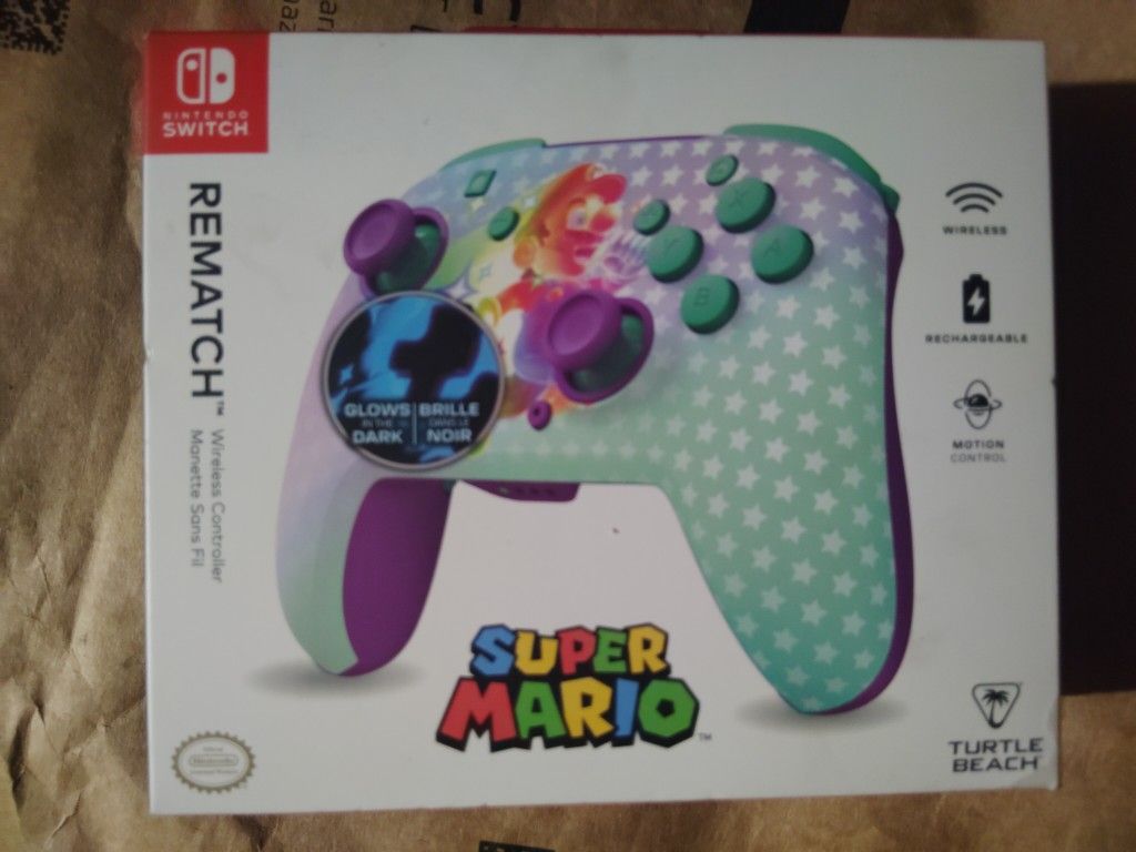 Nintendo Switch Wireless Controller Super Mario