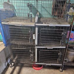  Custom Made Dog Grooming Cages 