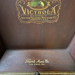 Antique Record Player 