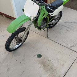 2000 Kawasaki klx 300R registered through June 2027
