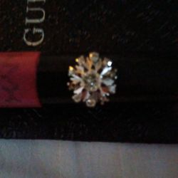 LADY'S DIAMOND    WHITE   GOLD RING 3G-18k-W/G /