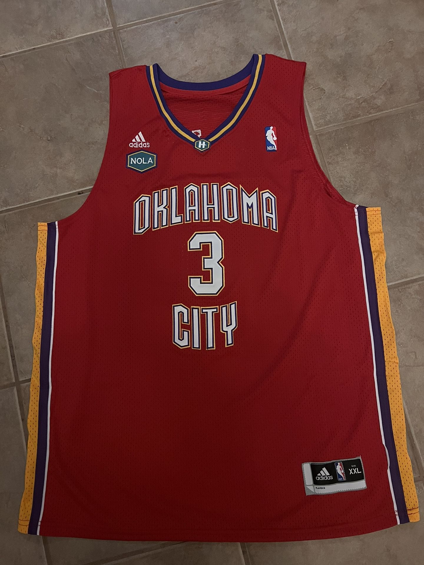 Chris Paul OKC Valentine’s Jersey