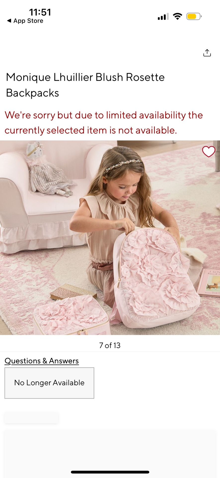 Pottery Barn Backpack