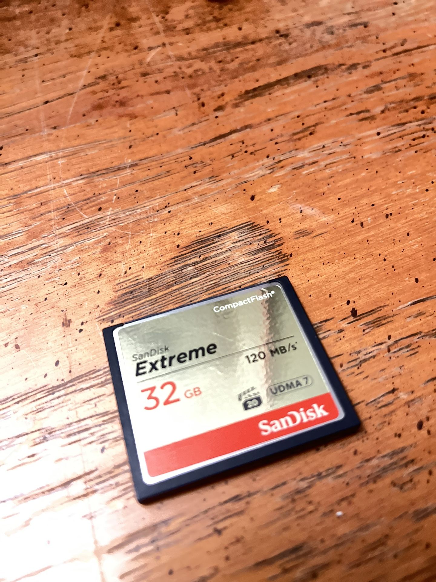 SanDisk Extreme 32 Gb CF Card 120Mb/s