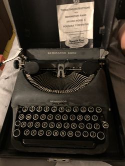 Remington Rand typewriter