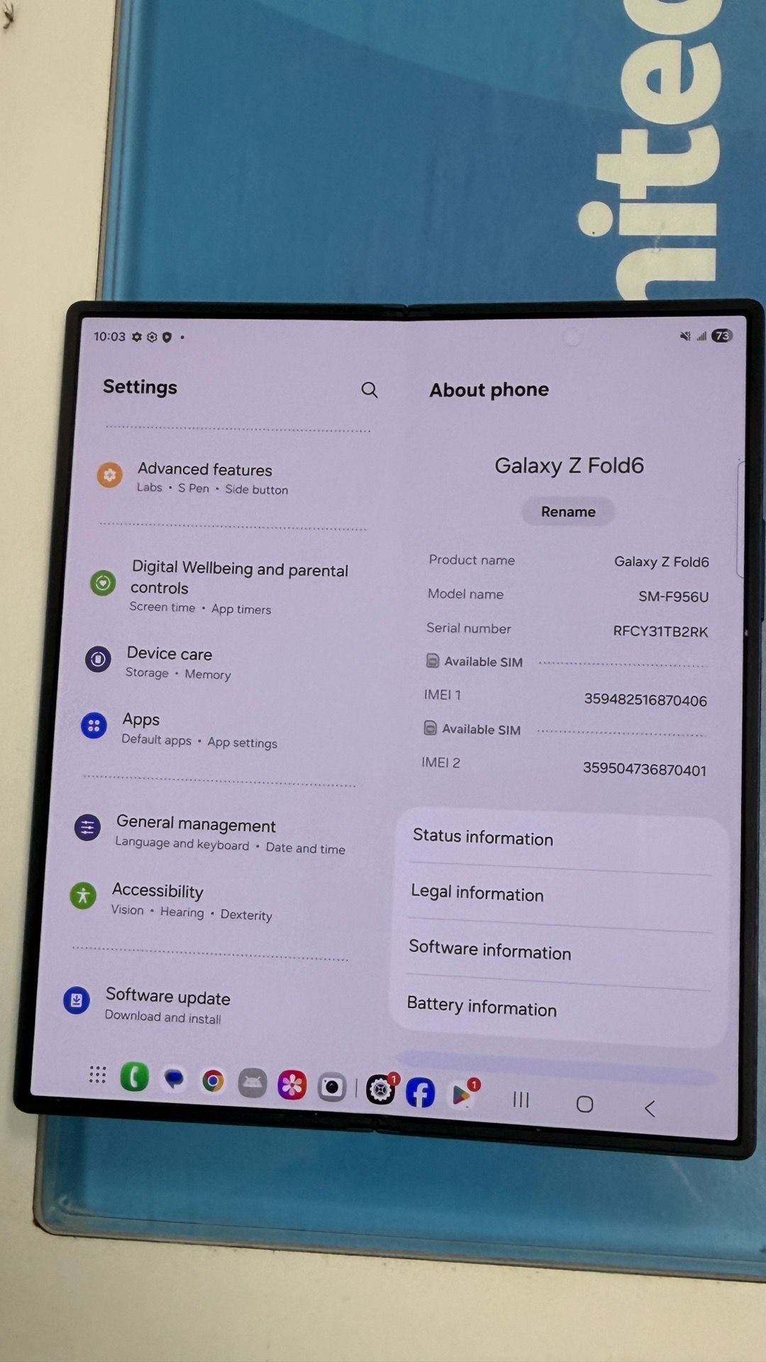 Samsung fold 6