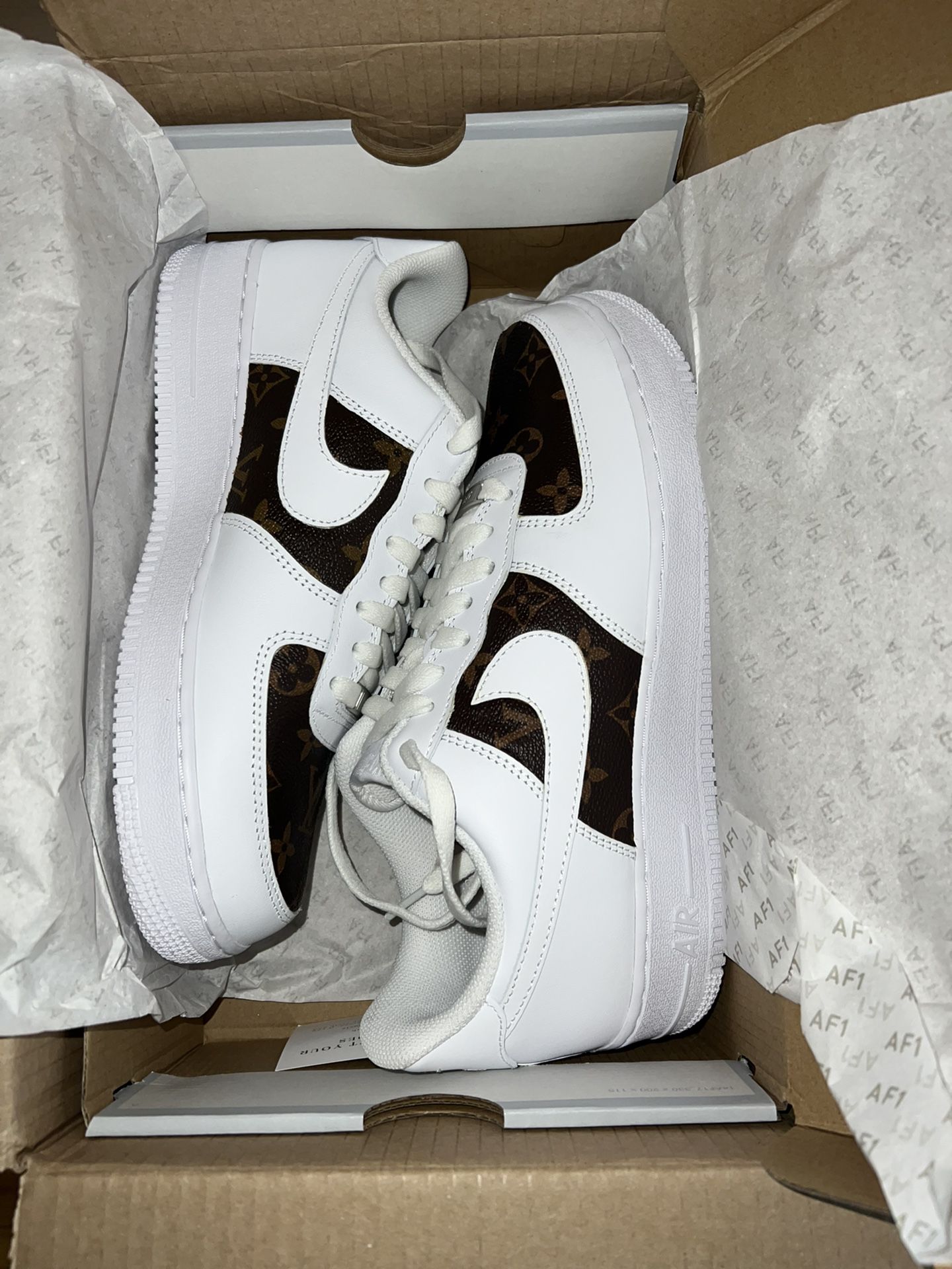 BRAND NEW Louis Vuitton Custom Nike Air Force 1 for Sale in Syosset, NY -  OfferUp
