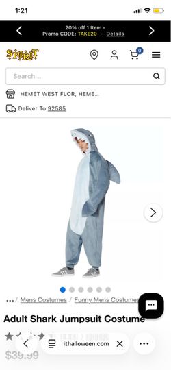 Shark costume large