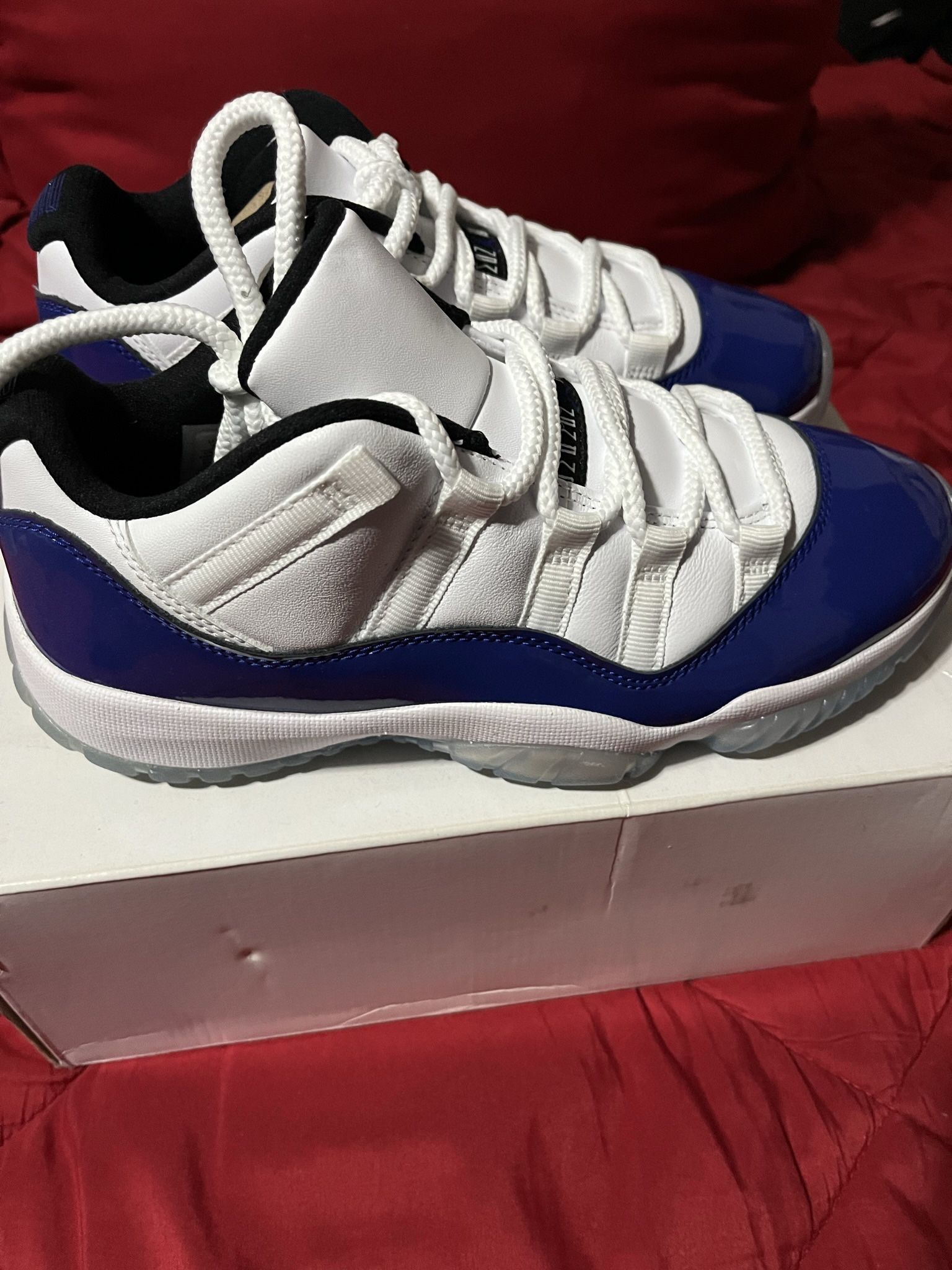 Jordan 11 Blue Concord Size 7w