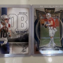 2024 Topps Signature Class Rookies Drake Maye #152 & Select RC Drake Maye ROY QB