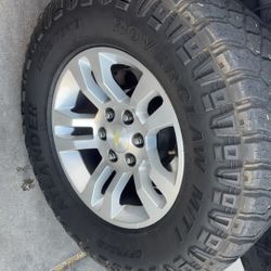 Oem 2016 Silverado 18’s