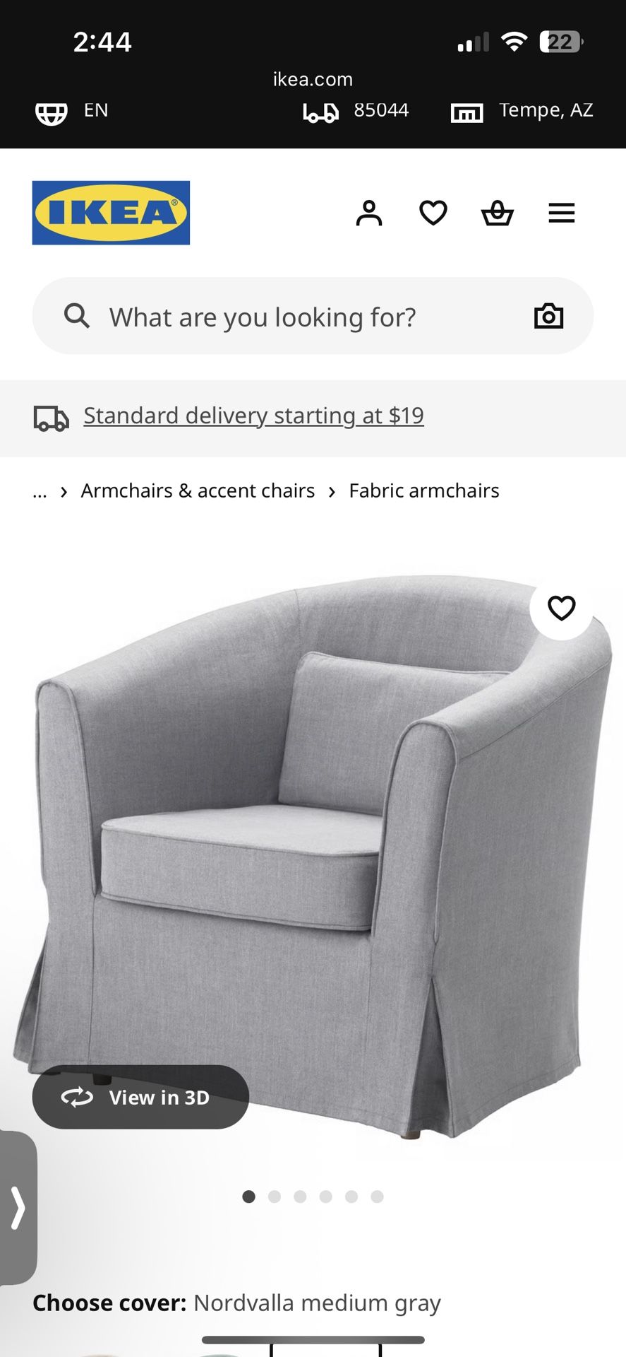 IKEA TOLLSTA Chair Covers
