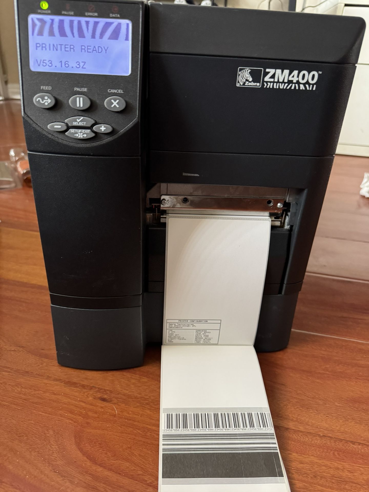Zebra ZM400 Label Printer