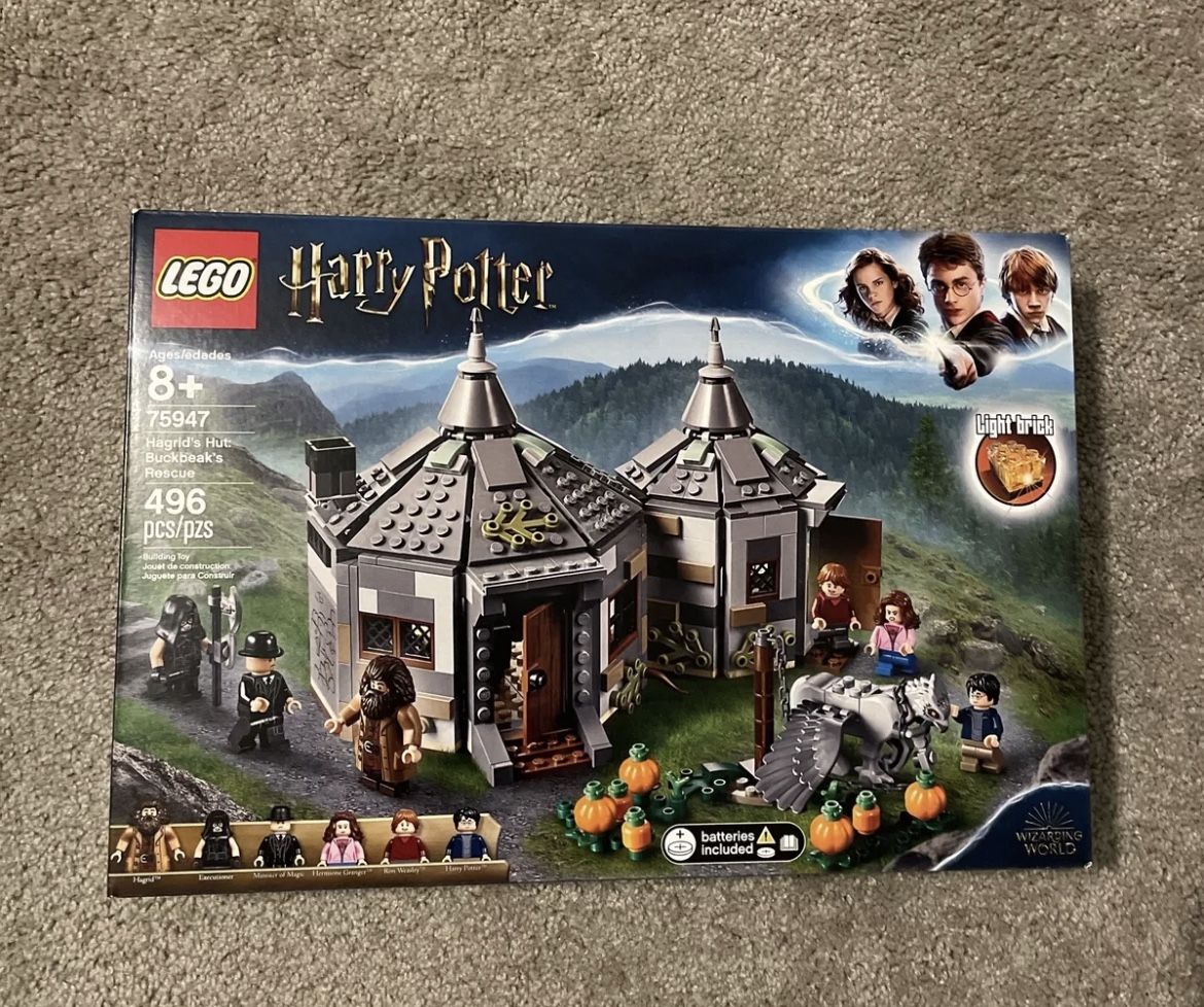 NEW LEGO Harry Potter Hagrid’s Hut 75947