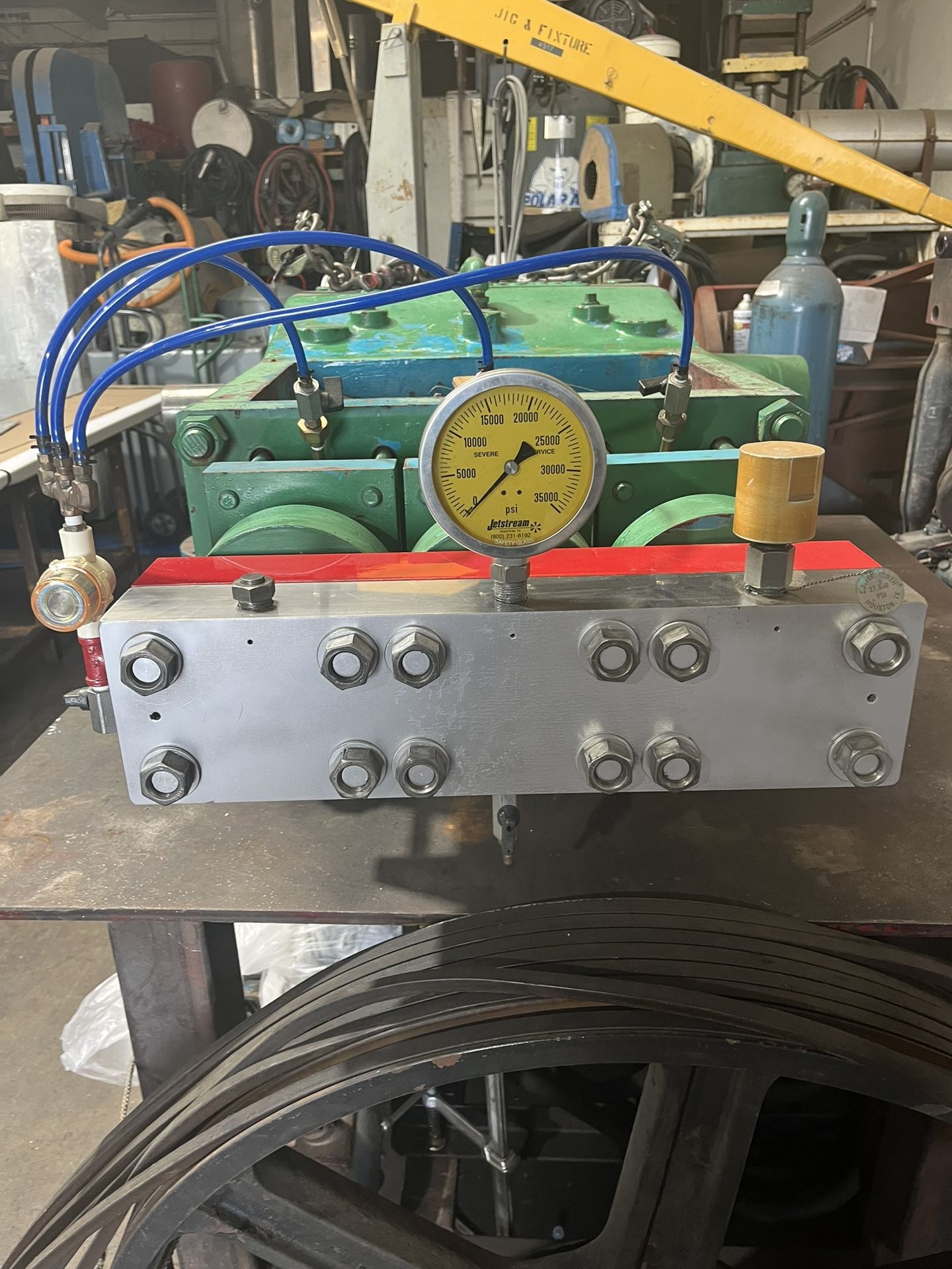 20.000 psi partek pump