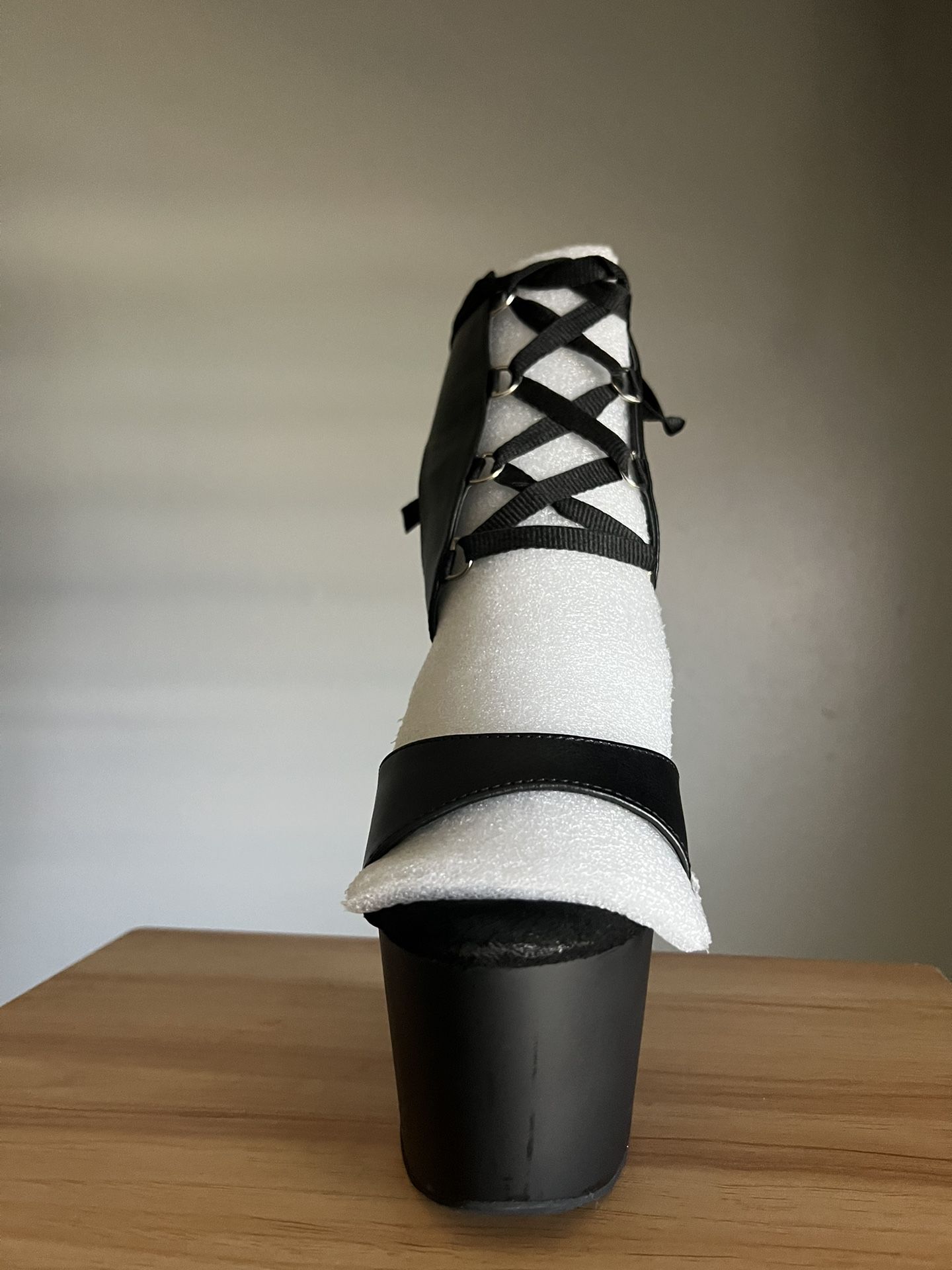 Lace-Up Front Booties