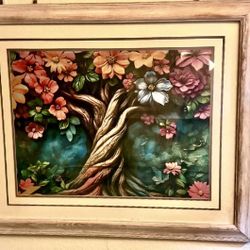 Tree Of Life Framed 3d And Others Prints / Tapestry Wall Pieces