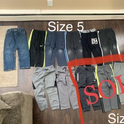 Boy Pants Size 5