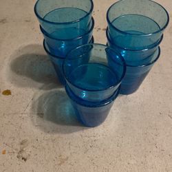 8 Vintage Glasses 14 Oz 