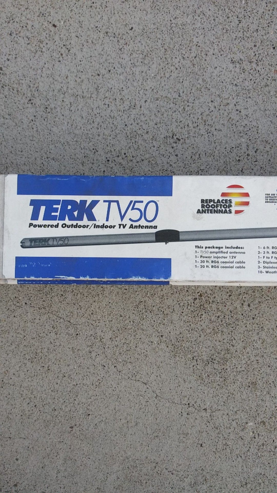 Terk TV50 antenna indoor -outdoor