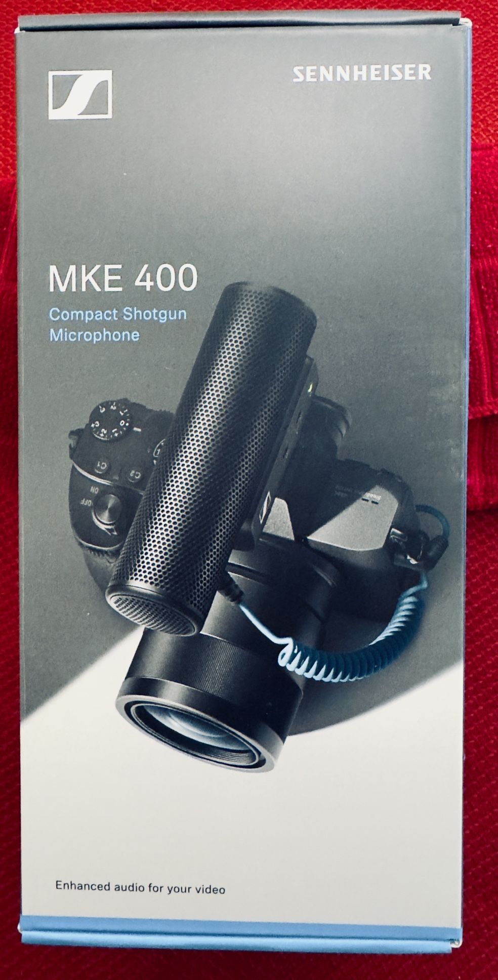 Sennheiser Mke 400 compact, shotgun microphone