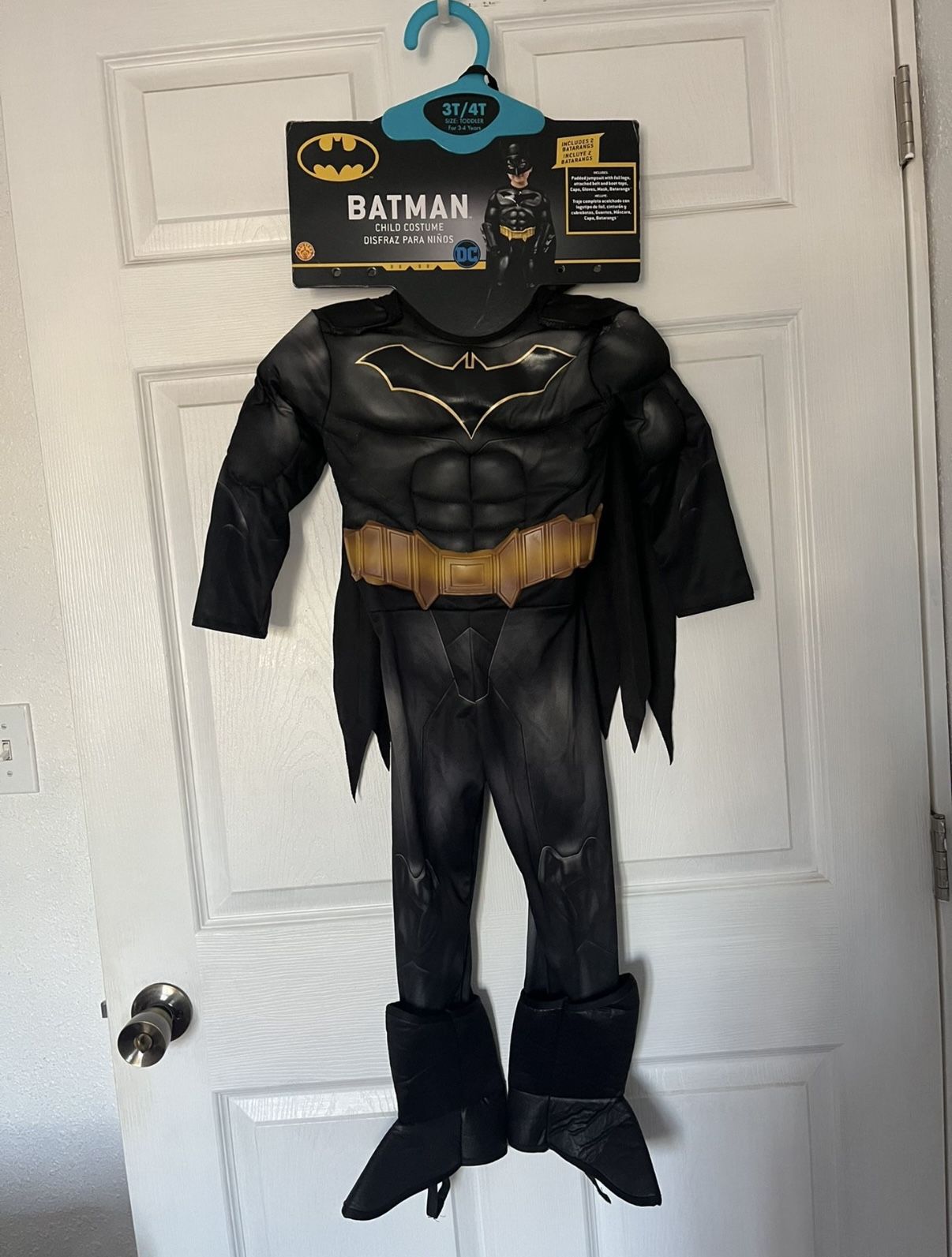 Batman Costume 3t-4t