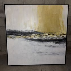 Large Painted Canvas Art