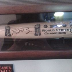 2010 Buster Posey Signed Bat Only 500 ,Number223