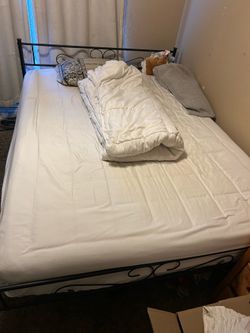 Queen Mattress and Bed frame