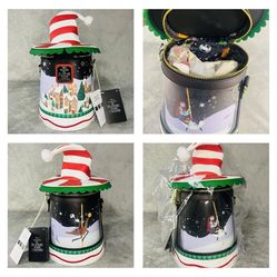 DISNEY Loungefly The Nightmare Before Christmas Candy Cane Carousel Spinning Figural Crossbody Bag (NWT)
