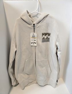 New Billabong Youth Zipped Hoodie Size: M (10-12)