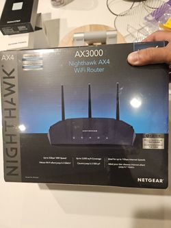Netgear AX3000 Nighthawk Wifi6 Router NEW SEALED - SAVE at least $40 here!!