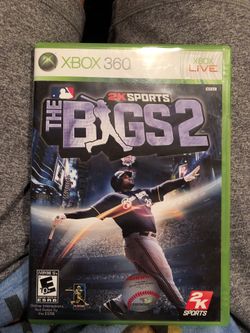 Xbox 360 2k The Bigs 2 video game