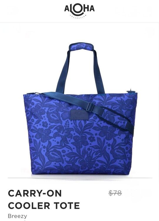 New! Aloha Collection Carry-On Cooler Tote