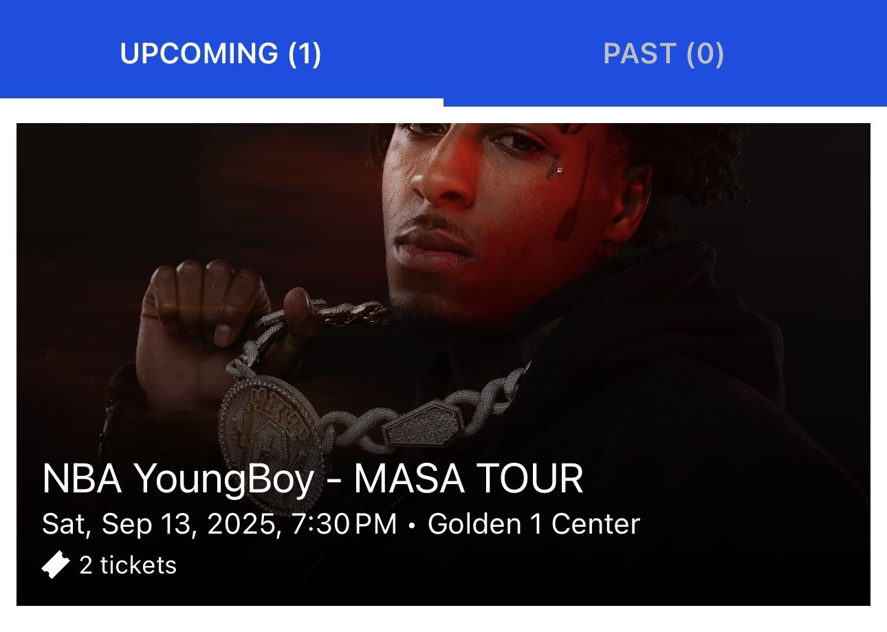 NBA Young boy Tickets 