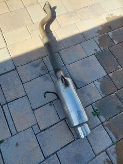 Cat-Back Exhaust System with Muffler