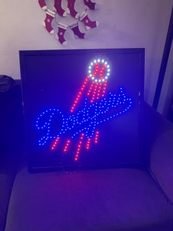 Dodgers Neon Sign