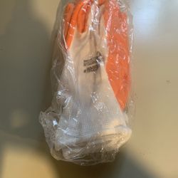 Firm Grip Large Nitrile Coated Work Gloves