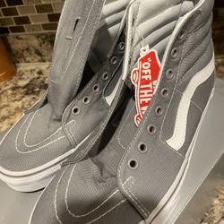 Gray High Top Vans 