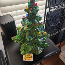 True Vintage Ceramic Christmas Tree 