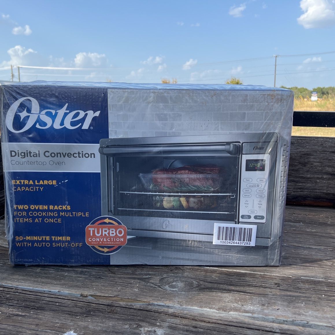 Oster Extra Large Digital Countertop Oven 1500 W Toast Pizza Bake